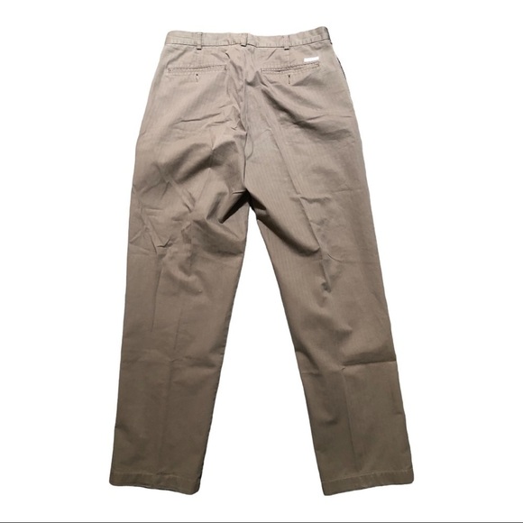 Daniel Cremieux Pants 36x34 Mens Beige Chino Pockets Straight Leg Flat F… - Picture 2 of 4